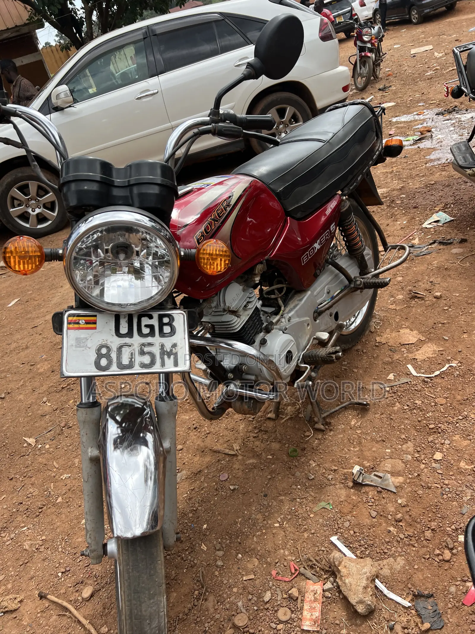 Bajaj Boxer 100 2024 Red