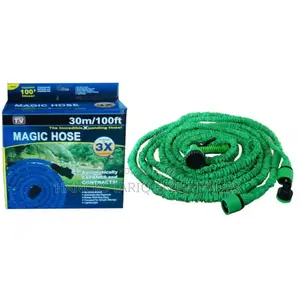 Magic Hose – 30m/100ft Expandable Garden Hose With 3x Expansion