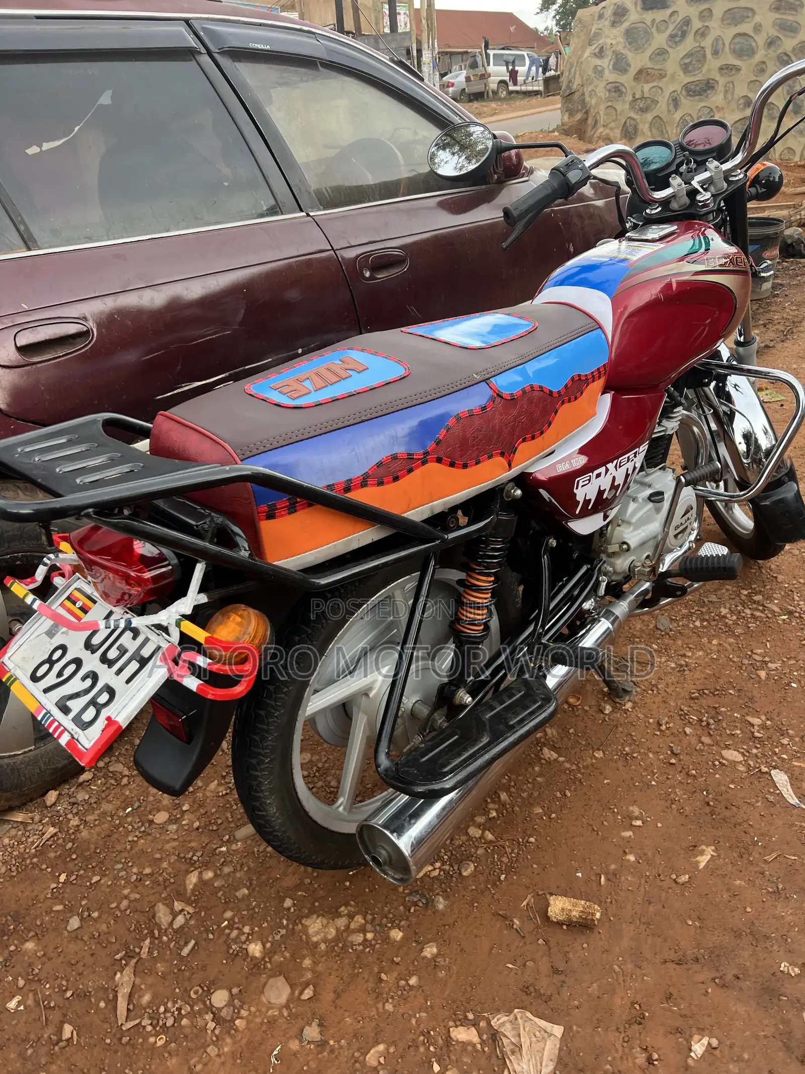 Bajaj Boxer 100 2025 Red