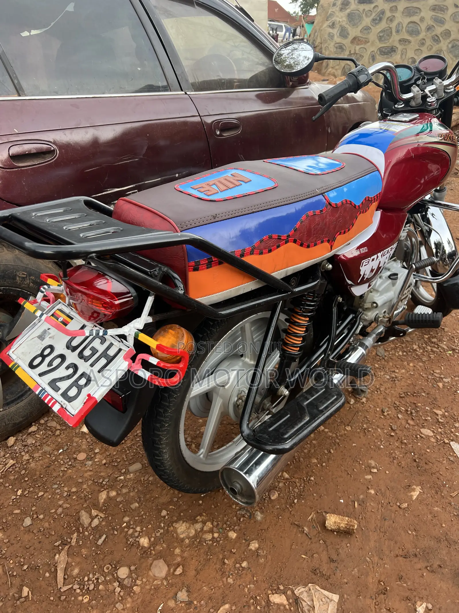 Bajaj Boxer 100 2025 Red