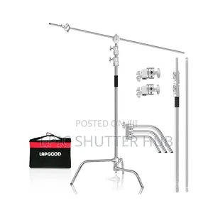 Stainless Steel Heavy Duty C Stand With Boom Arm