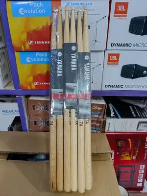 Yamaha Branded 7a Drum Sticks
