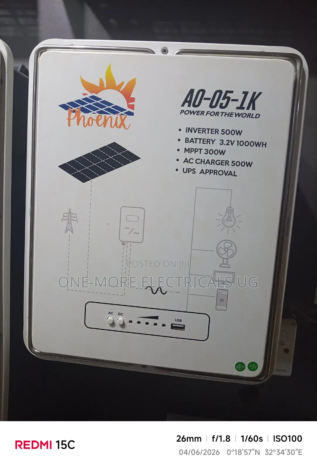 Phoenix Battery With Inbuilt Inverter And Mppt Controller
