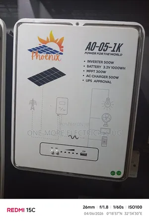 Phoenix Battery With Inbuilt Inverter And Mppt Controller