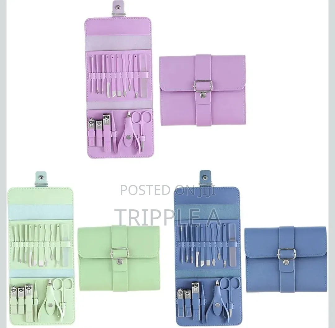 16x Manicure Set Nail Clippers Kit