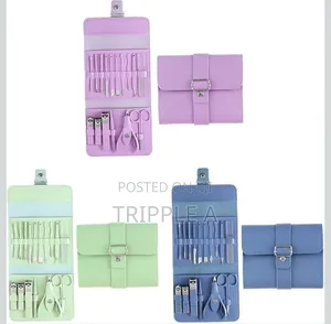 16x Manicure Set Nail Clippers Kit