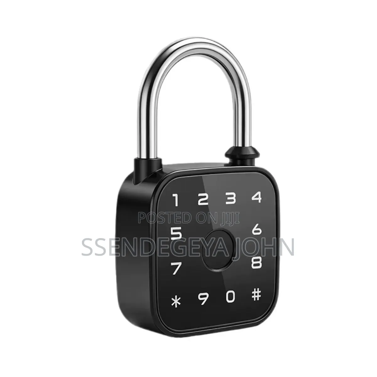 Black Tuya Smart Padlock