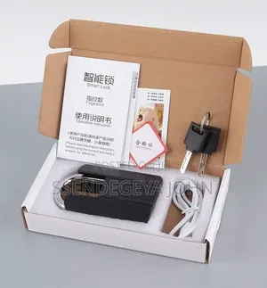 Navkar Systems Smart Heavy Duty Fingerprint Padlock