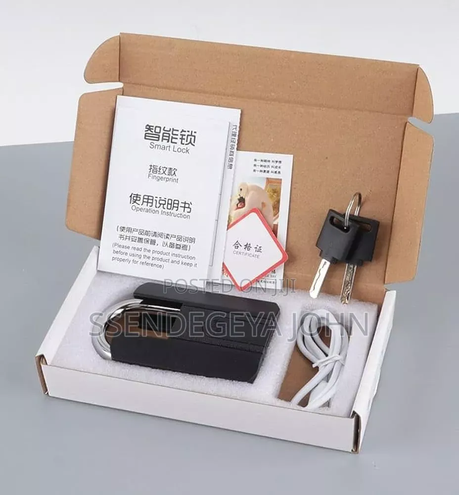 Navkar Systems Smart Heavy Duty Fingerprint Padlock