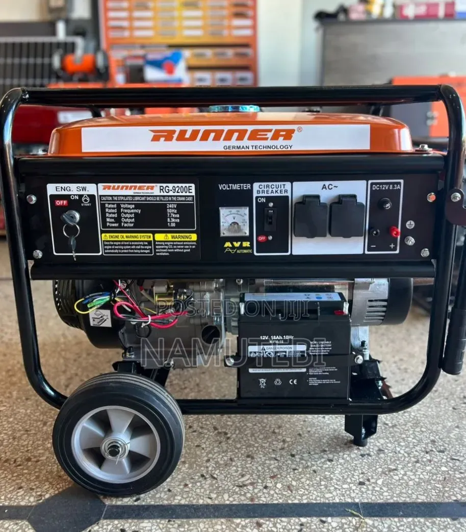 Runner 8.5kva Petrol Generator