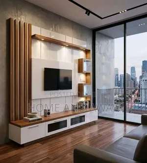 Highrise Wall Unit Tv Stands in Any Colour From 2,000,000/- Order Now