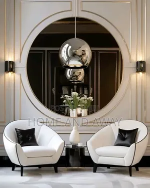 A Pair of Two Modern Accent Single Sofa Sets in Any Colour 1,300,000/-