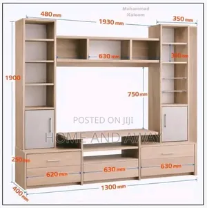 Wall Unit Cabinet Tv Stands Customized in Any Colour From 1,700,000/-