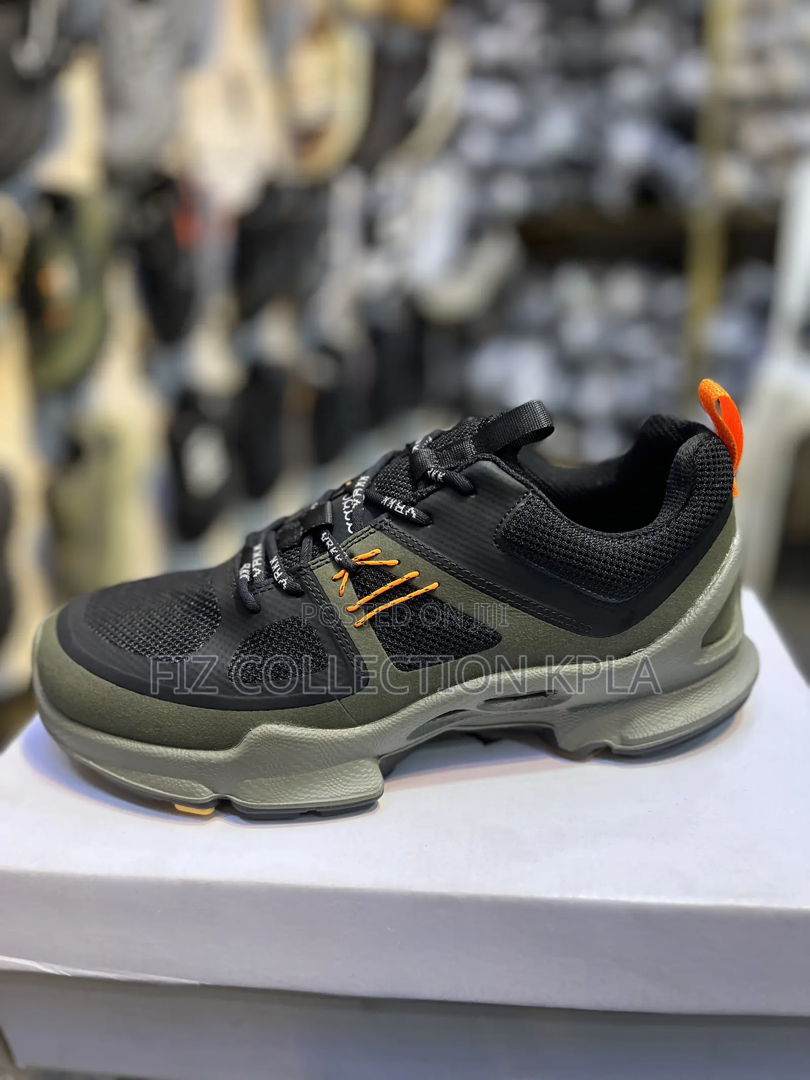 Ecco Forest Edge Green Black