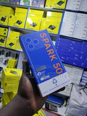 New Tecno Spark 50 128 GB Black