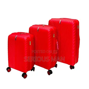 Navy Blue Hardshell Spinner Travel Suitcase