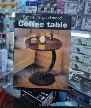 C-Shaped Coffee Table