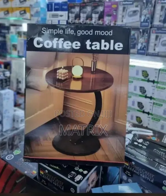 C-Shaped Coffee Table