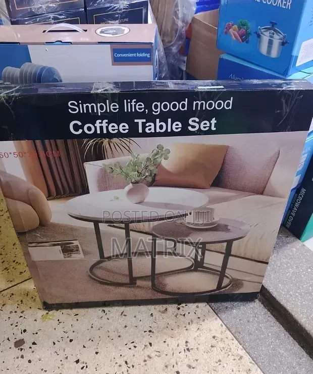 2 in 1 Wooden Center Coffee Table
