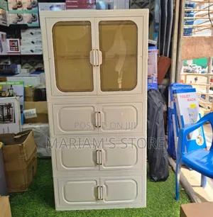 Unbranded Foldable Plastic Wardrobe Cabinet Top Hanging Section