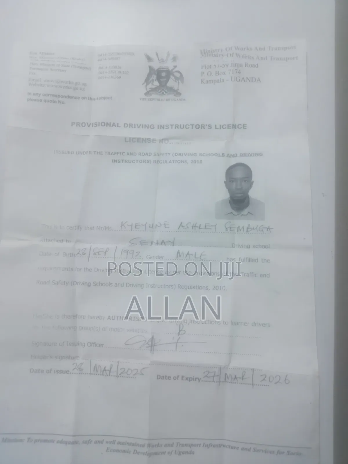 Driving Permits