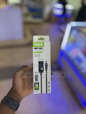 Usb To Dc Power Boost Cable For Powering Wi-fi Routers 5v To 12v