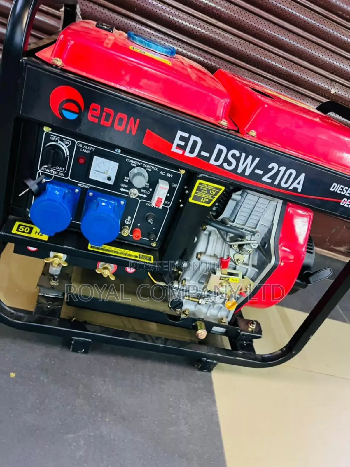 Edon Diesel Welding Generator 210a