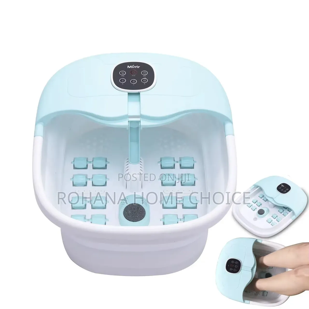 Collapsible Foot Spa Electric Rotary