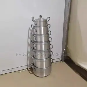7pcs Aluminum Cooking Pots