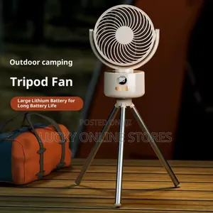 Rechargeable Tripod Fan