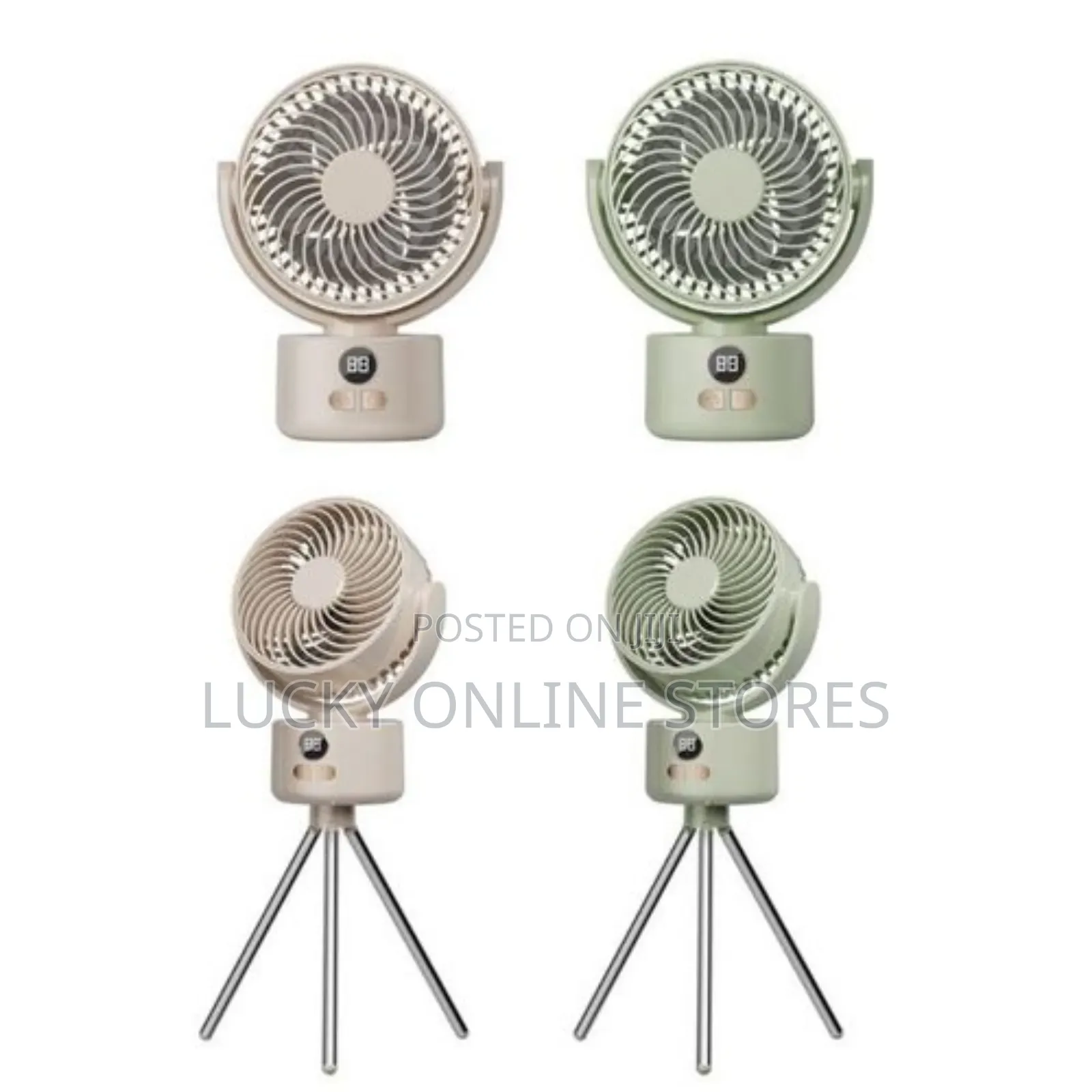 Rechargeable Tripod Fan