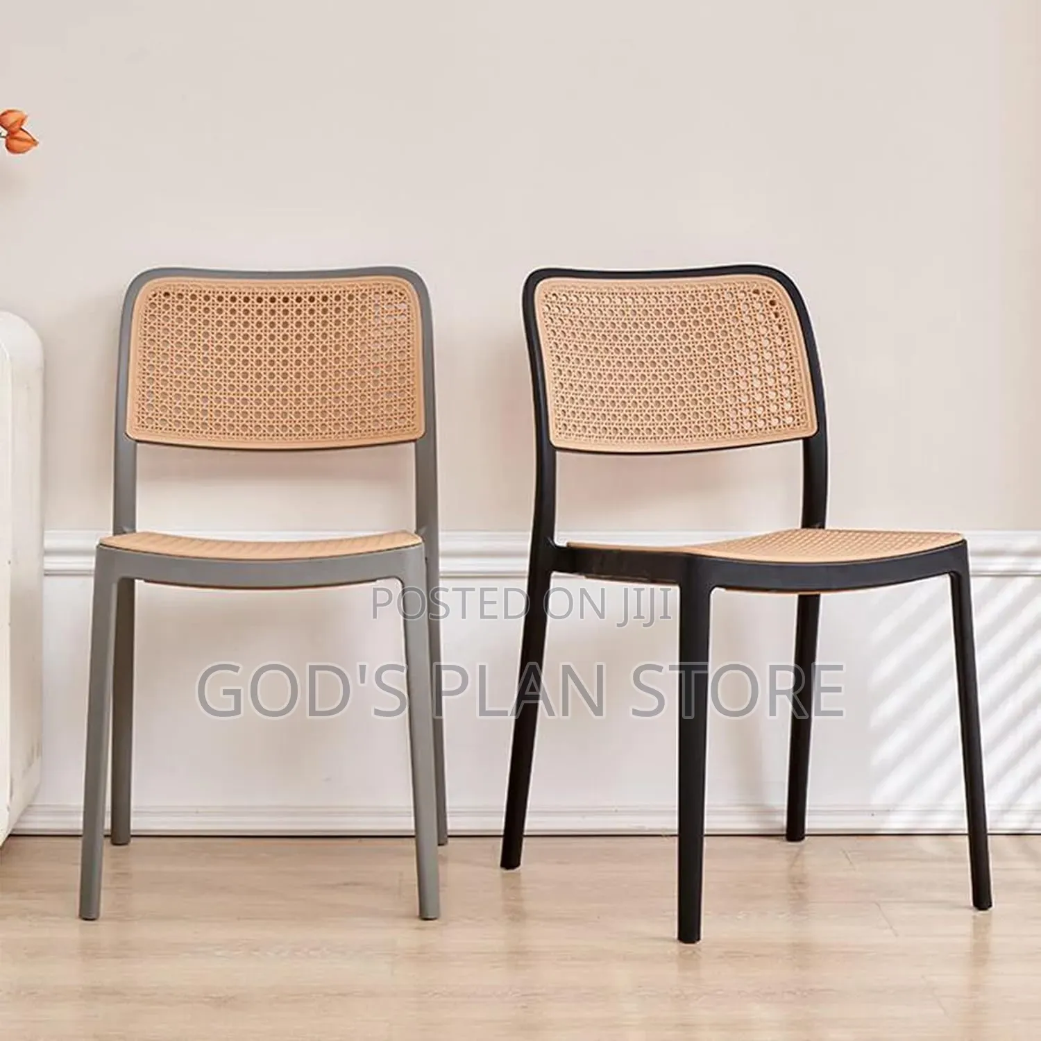 Rattan Style Dining Plastic Chairs Plastic Chairs