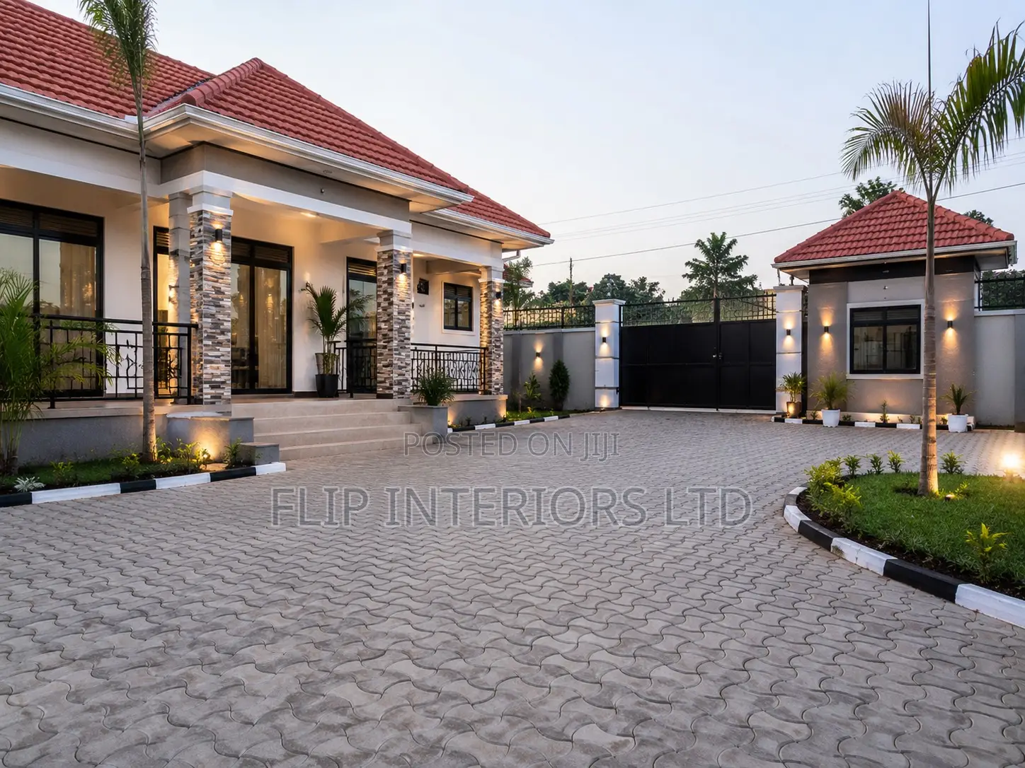 Modern Compound Design Landscaping Solutions