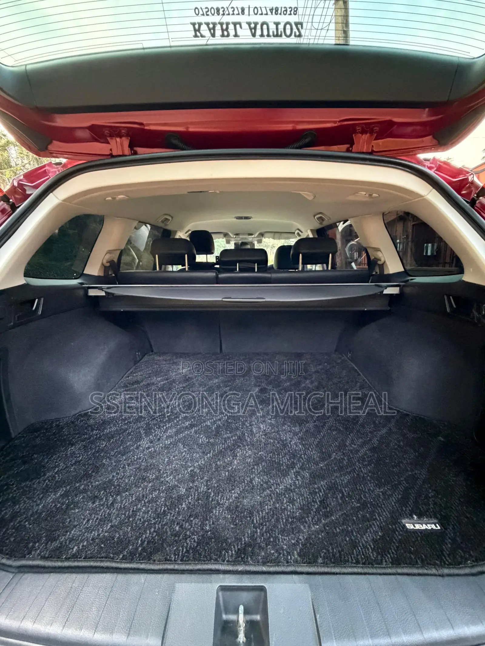 Subaru Outback 2011 Maroon