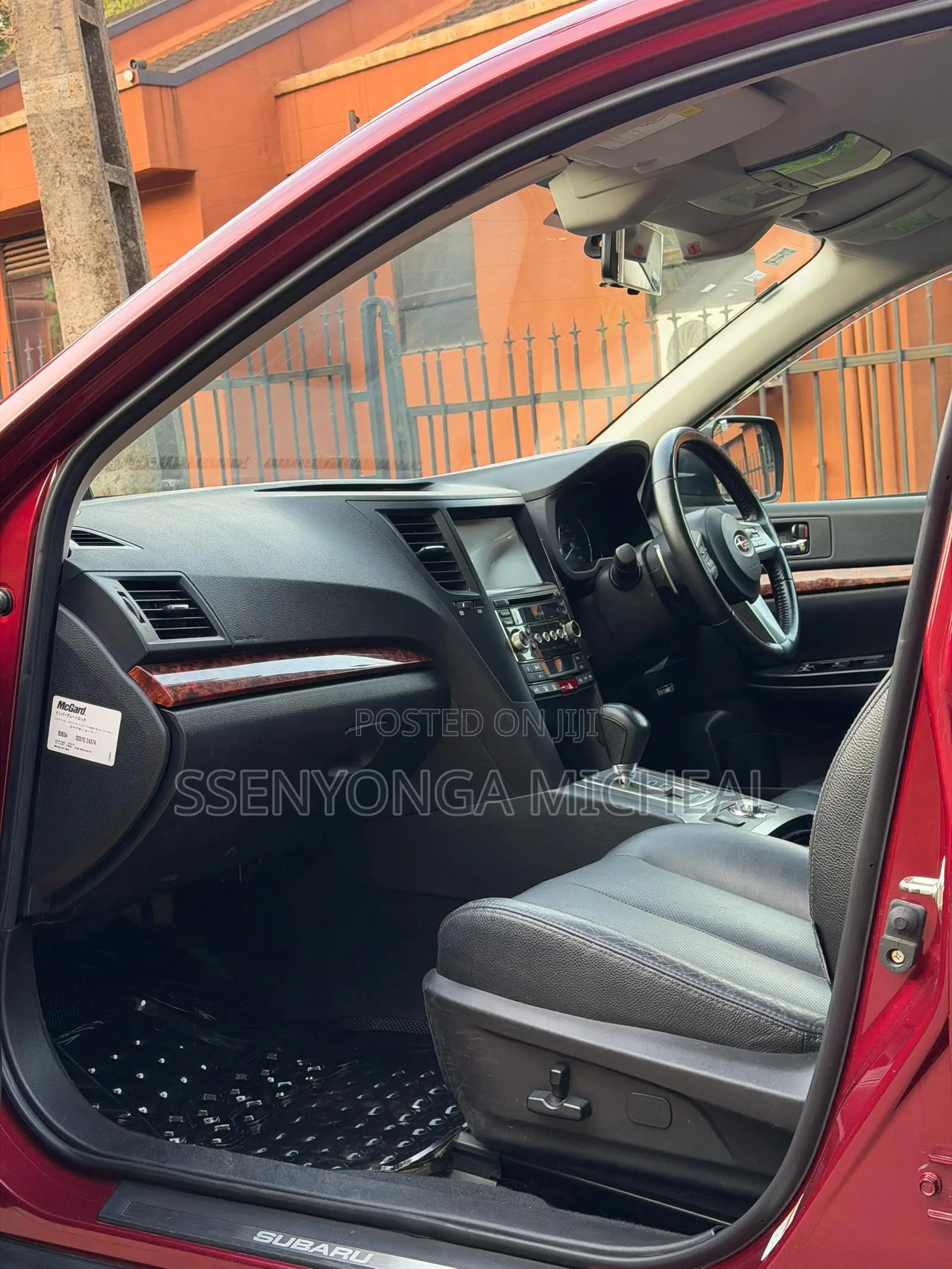 Subaru Outback 2011 Maroon