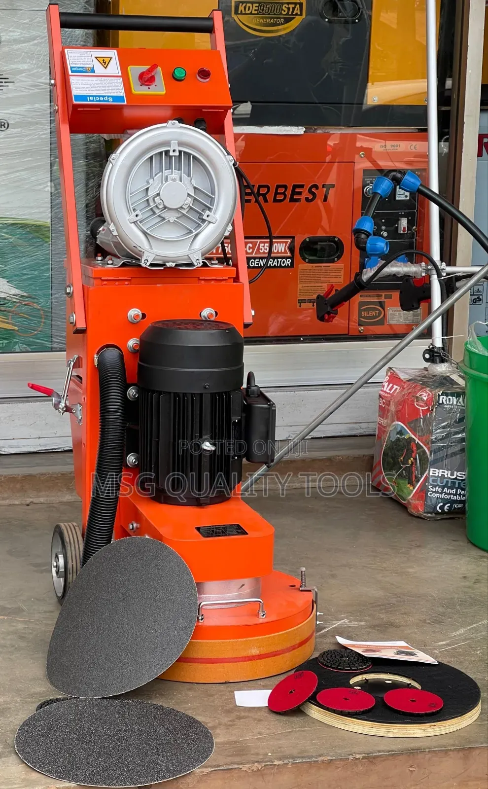 Concrete Grinding Machine