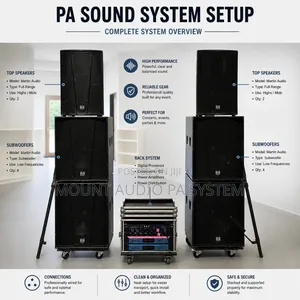 Martin Audio Pa System