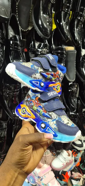 Spider-man Themed Kids' Light-up Sneakers.
