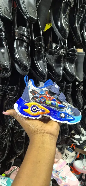 Spider-man Themed Kids' Light-up Sneakers.