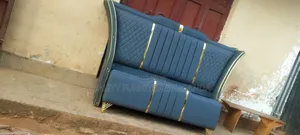 5x6 Leathered Design Bed