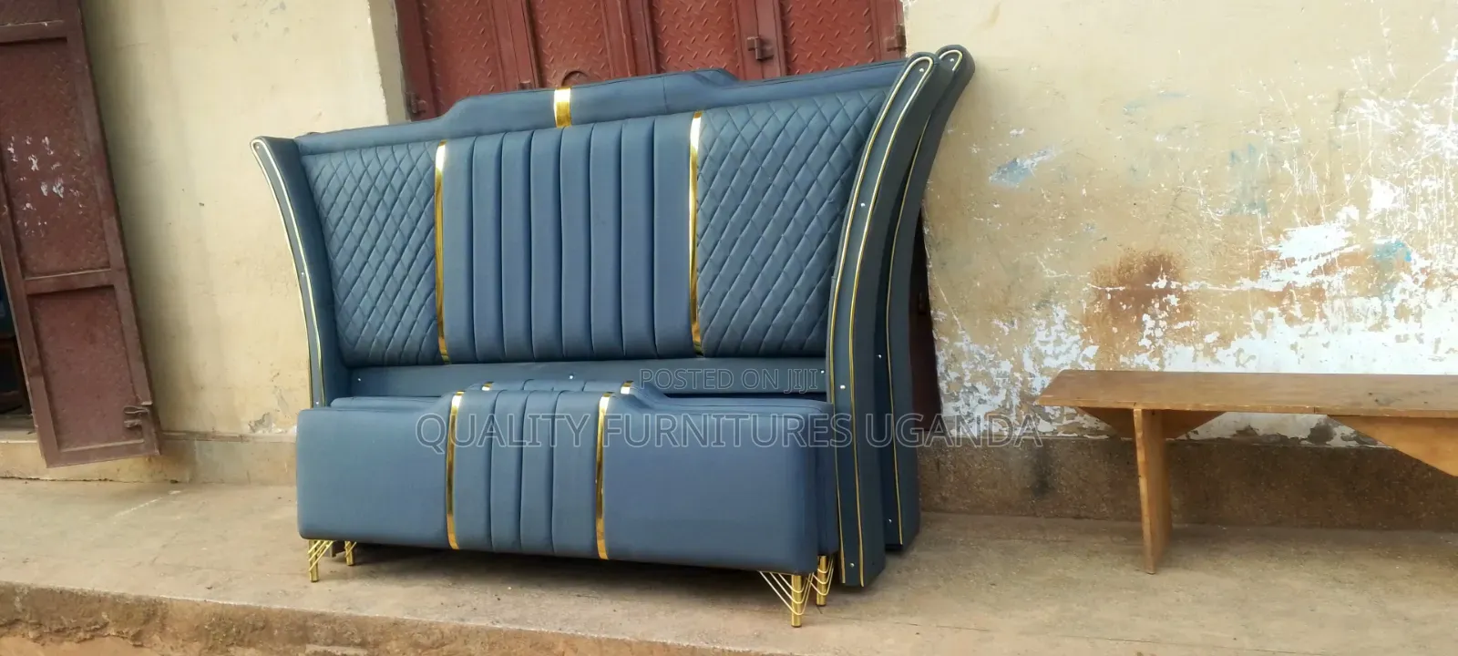 5x6 Leathered Design Bed