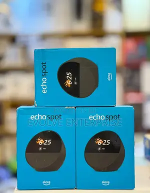 Amazon Echo Spot (2024 Release) – Sleek Smart Alarm Clock With Alexa