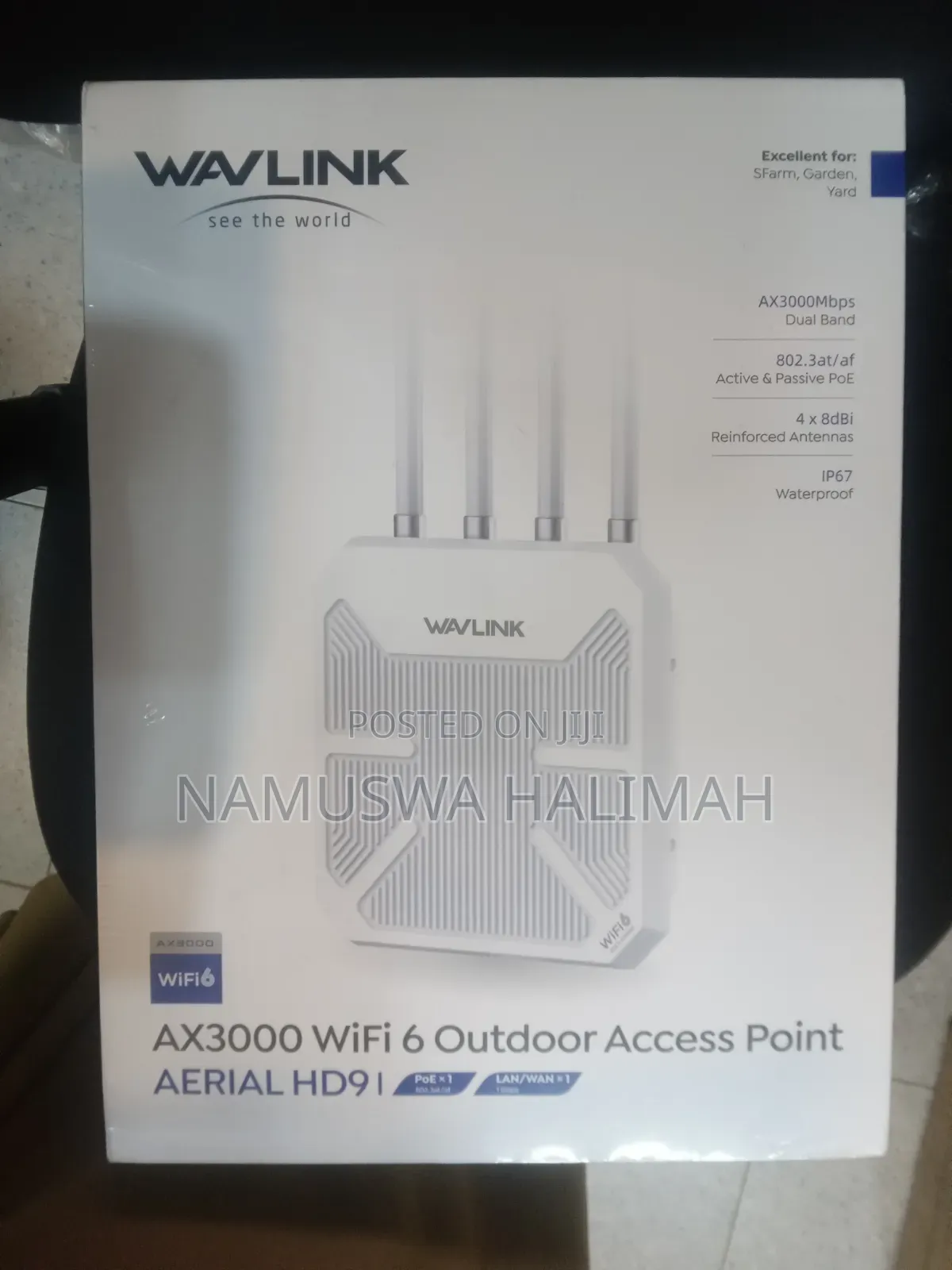 Wavlink Ax3000 Wifi 6 Outdoor Access Point