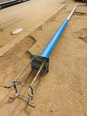 Brandnew 6meters Strong Solar Poles With Concrete Racks