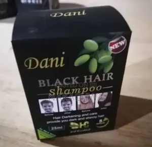 One Box of Dani Black Hair Shampoo