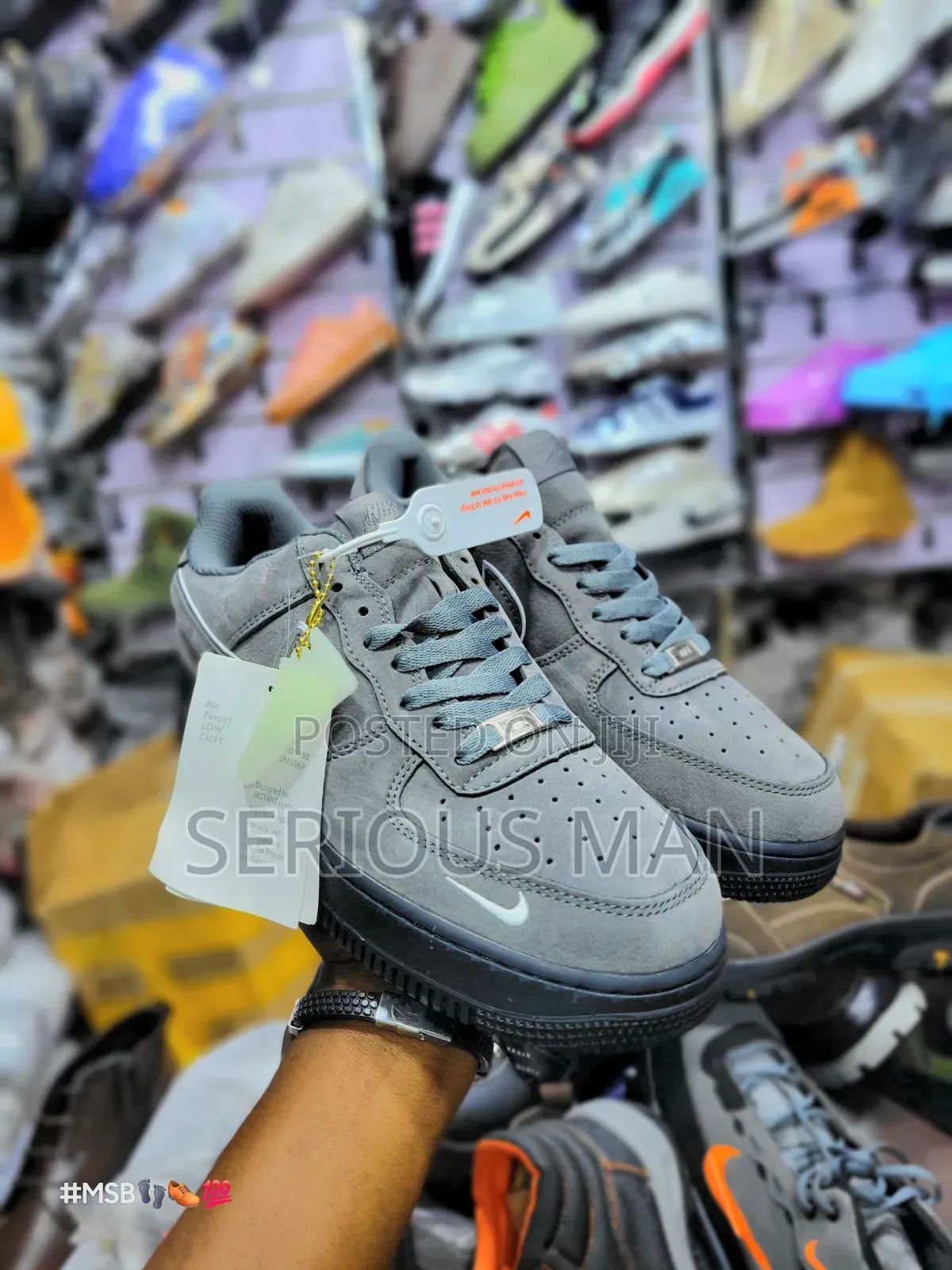Nike Air Force 1 '07 Lv8 Low "Cool Grey / Black"