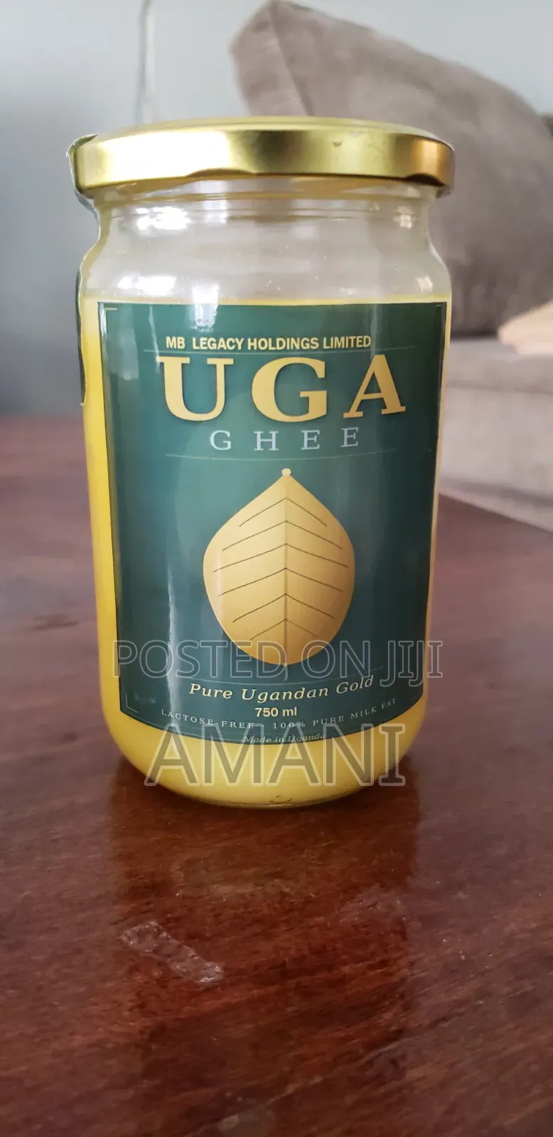 Uga Ghee 750g Pure Clarified Butter