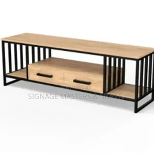 Metal And Mdf Tv Unit