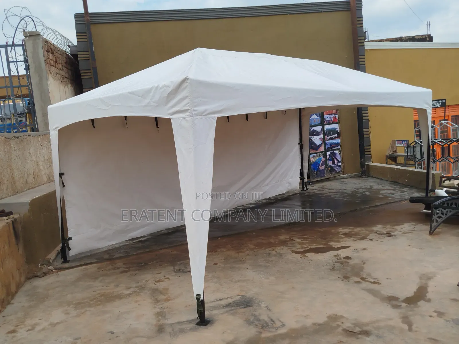 3mx6m Tent Covered With Three Side Flaps.