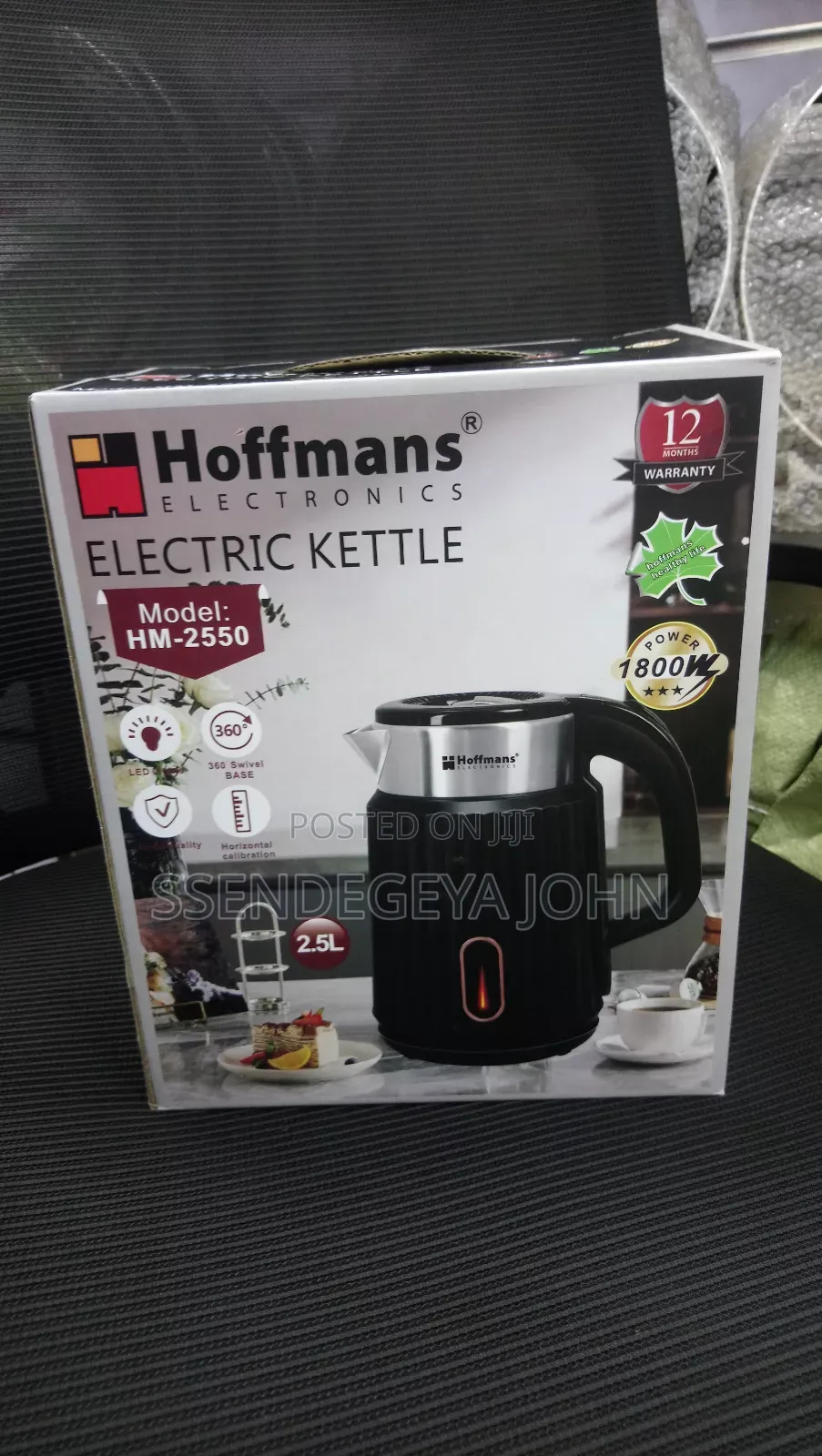 Hoffmans 2.5l Electric Kettle